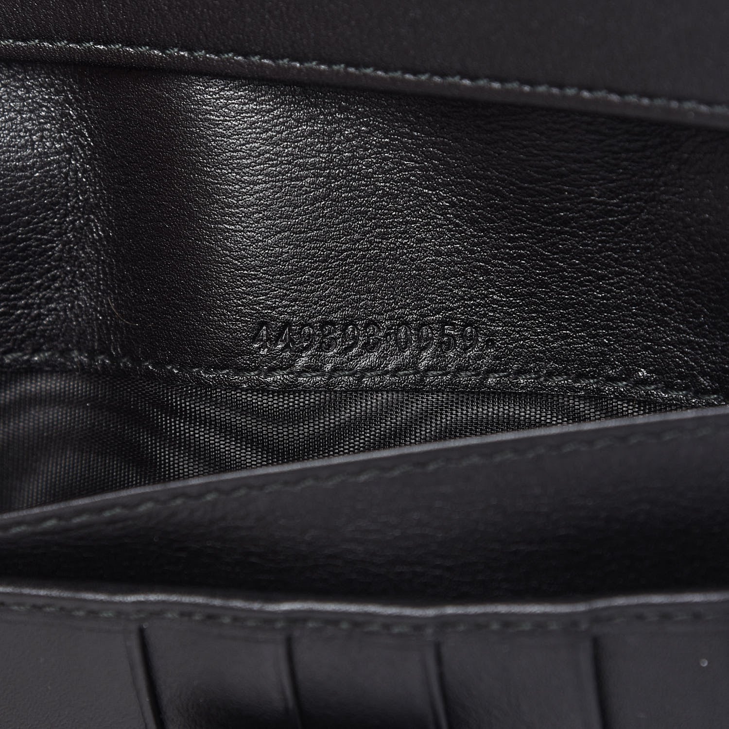 Gucci Microguccissima Continental Flap Wallet Black 9 of 11