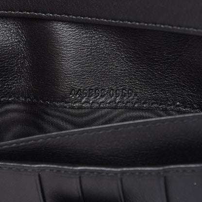 Gucci Microguccissima Continental Flap Wallet Black 9 of 11