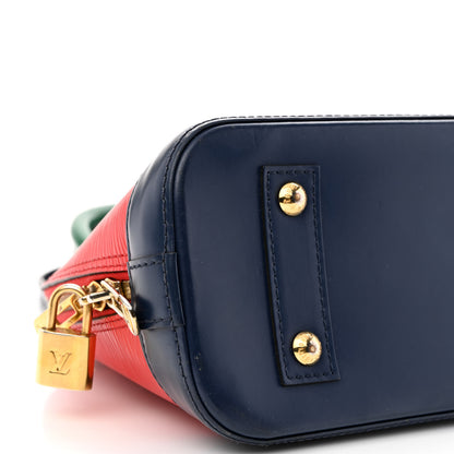 Louis Vuitton Epi Tri-Color Alma BB Castillan Red Toledo Borneo 9 of 14