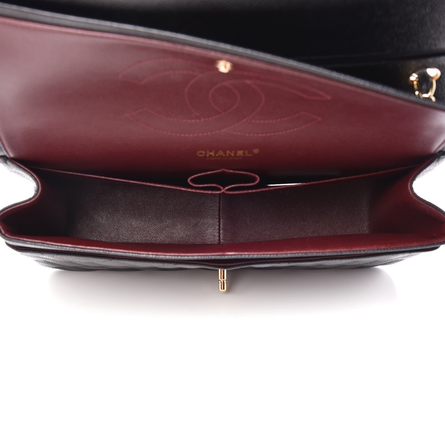 Chanel Caviar Quilted Jumbo Double Flap Black 5 of 7