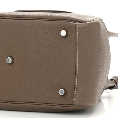 Hermes Taurillon Clemence Lindy 26 Etoupe 5 of 9