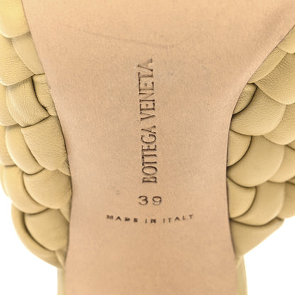 Bottega Veneta Nappa Padded Intrecciato Mules Sandals 39 Tapioca 7 of 9