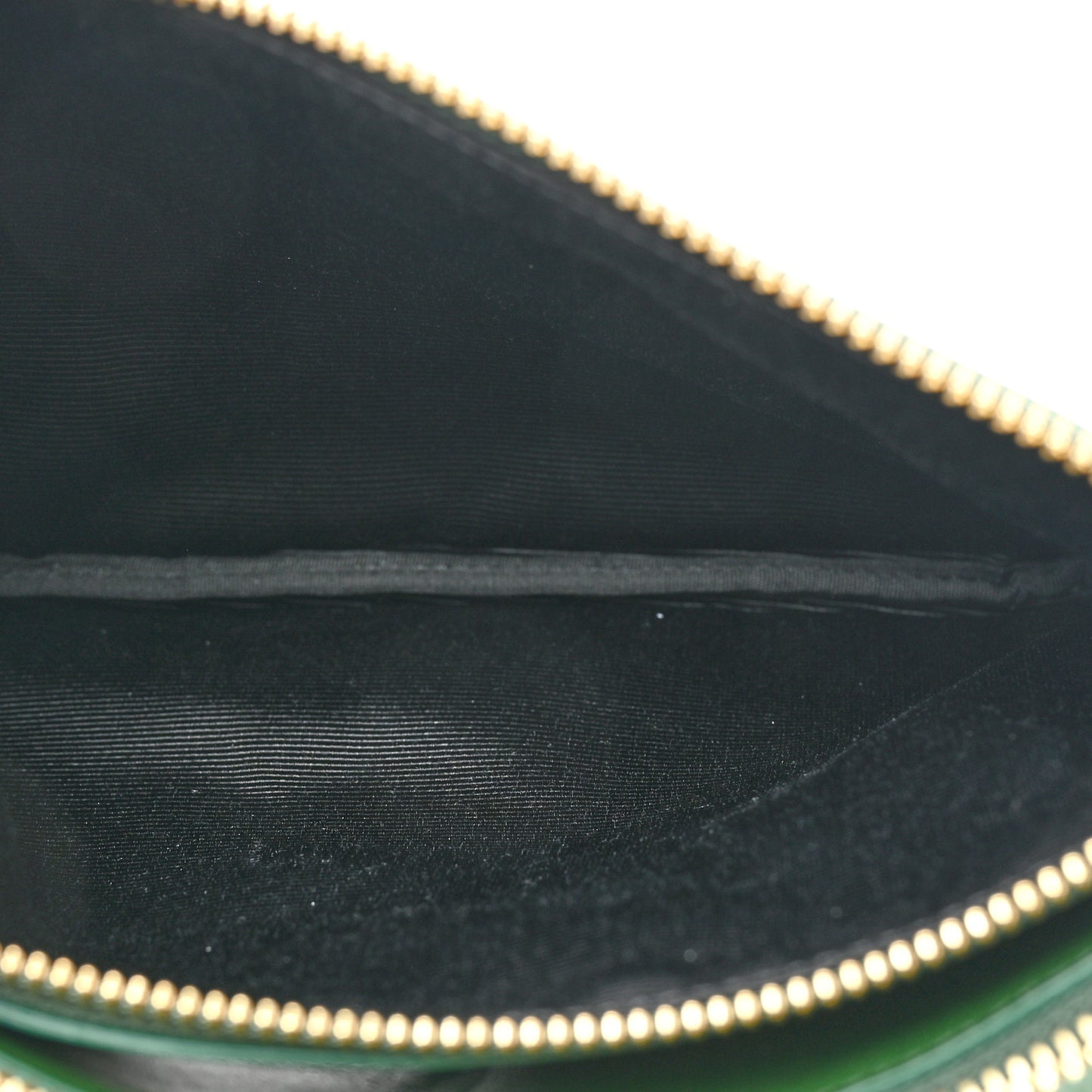 Lambskin Large Trio Crossbody Bag Malachite