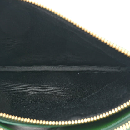 Celine Lambskin Large Trio Crossbody Bag Malachite 5 of 12