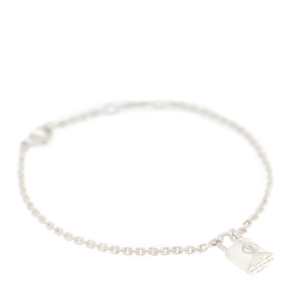 Louis Vuitton Sterling Silver Lockit Bracelet 1 of 3