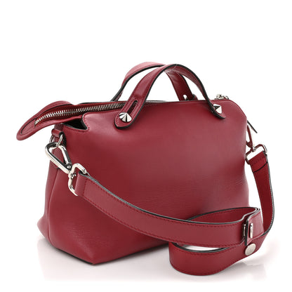 Fendi Vitello Dolce Marmol Medium By The Way Boston Bag Ciliegia 3 of 15