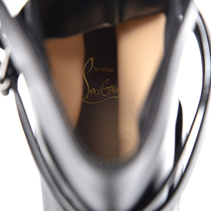Christian Louboutin Calfskin Karistrap 70 Ankle Boots 41 Black 7 of 8