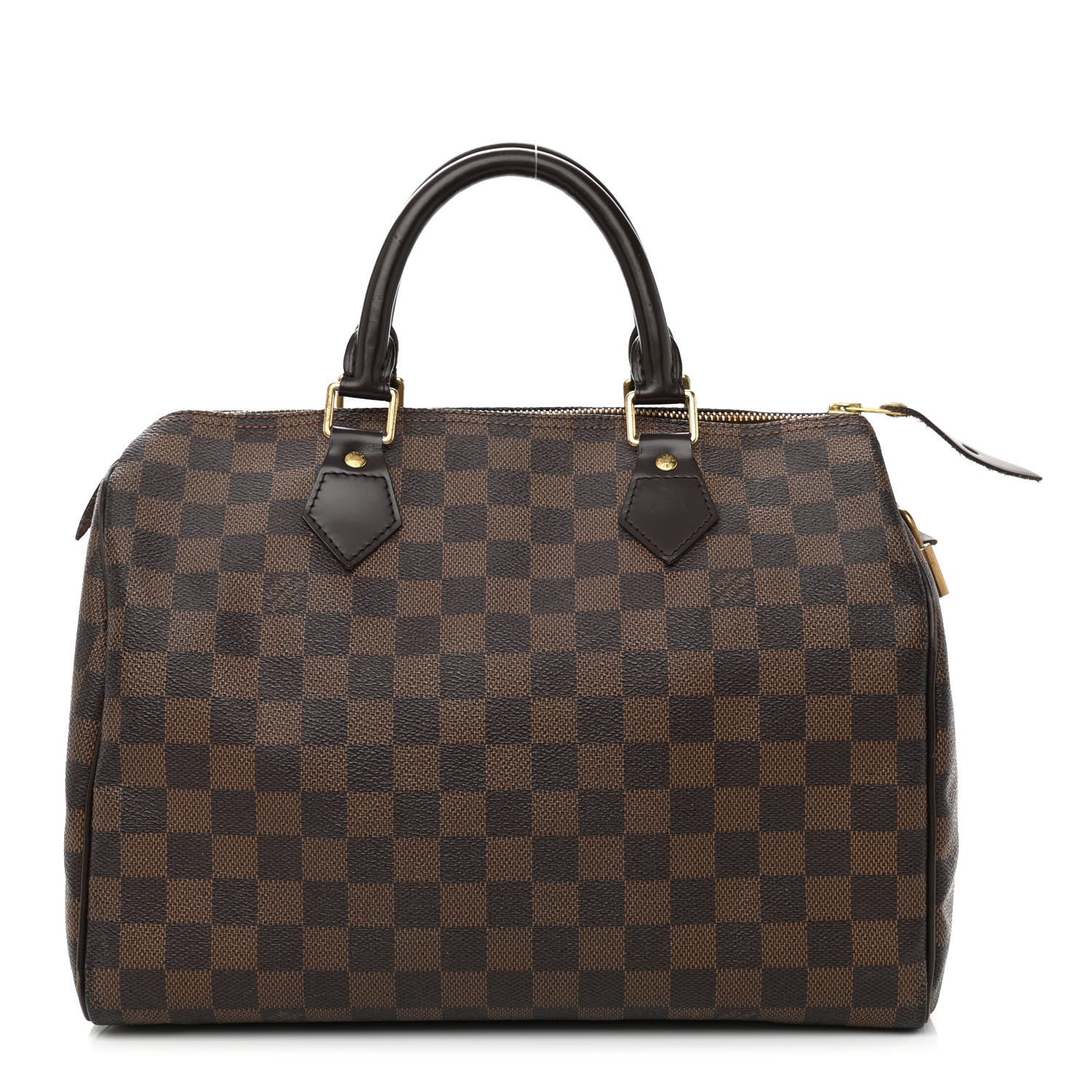 Louis Vuitton Damier Ebene Speedy 30 1 of 12