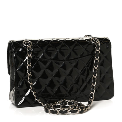 Chanel Patent Quilted Small Double Flap Black 3 of 13