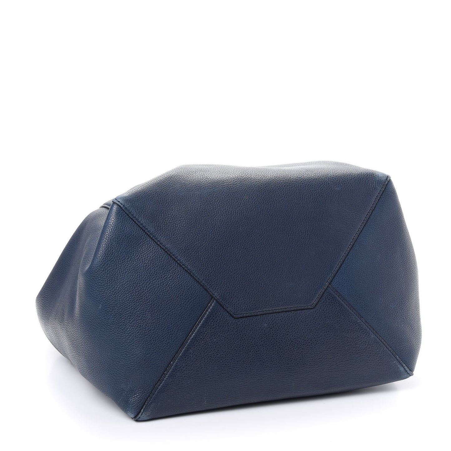 Soft Grained Calfskin Medium Cabas Phantom Slate