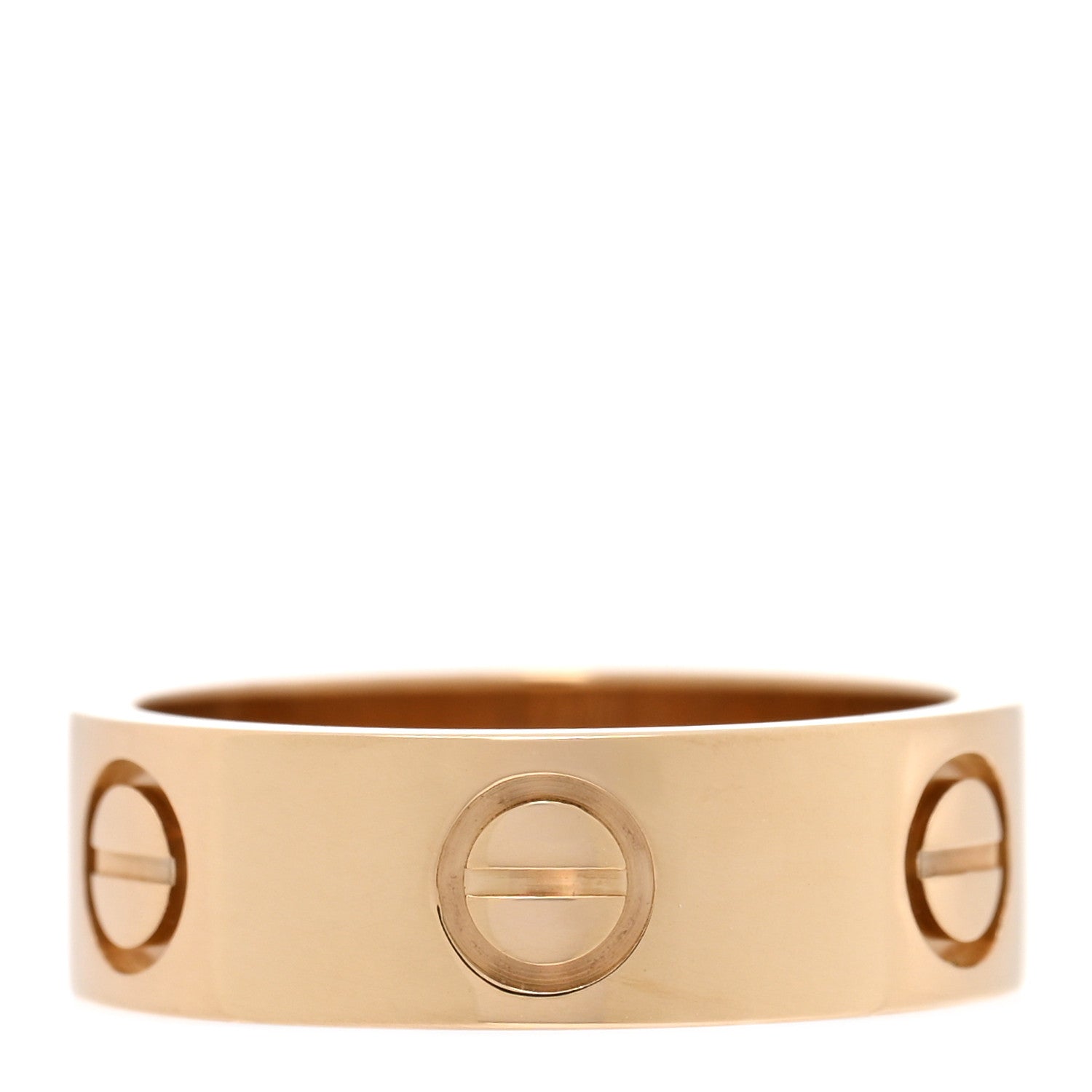 Cartier 18K Yellow Gold 5.5mm LOVE Ring 48 4.5 3 of 5