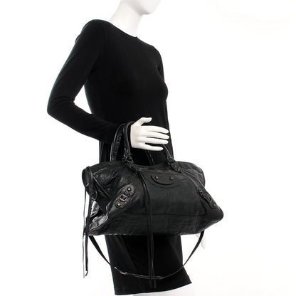 Balenciaga Agneau Classic Hardware Part Time Black 3 of 9