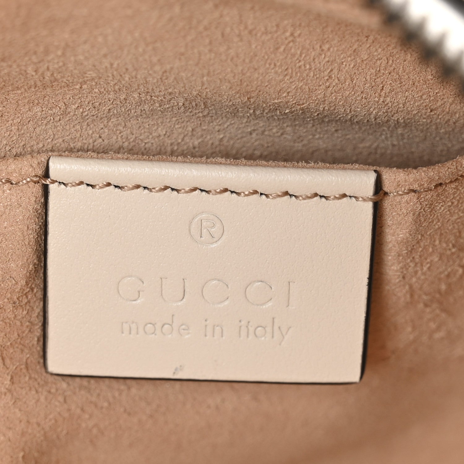 Gucci Calfskin Matelasse Small GG Marmont Chain Shoulder Bag White 6 of 10