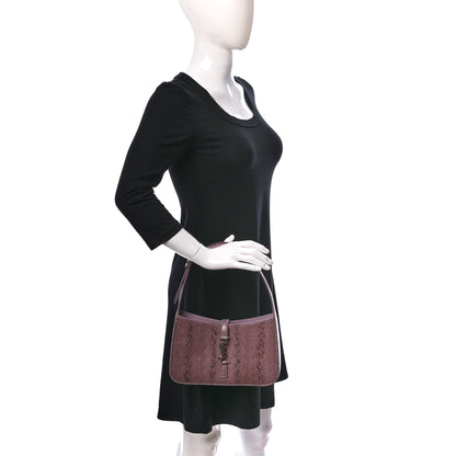 Saint Laurent Lacquer Ayers Le 5 A 7 Hobo Rose Brown 2 of 8