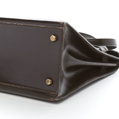 Hermes Box Kelly Sellier 32 Chocolate 9 of 18