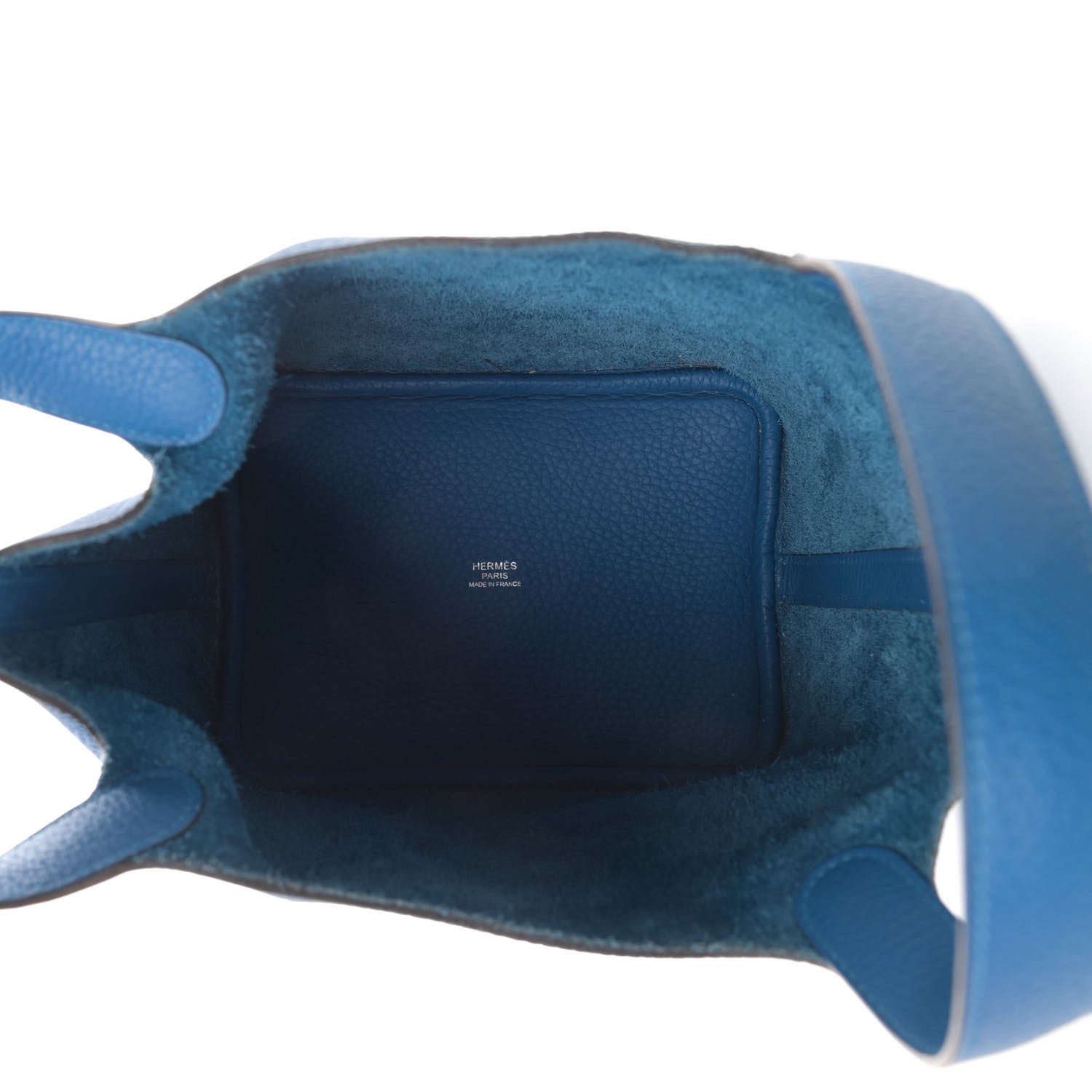 Hermes Taurillon Clemence Picotin Lock 18 PM Mykonos 5 of 11