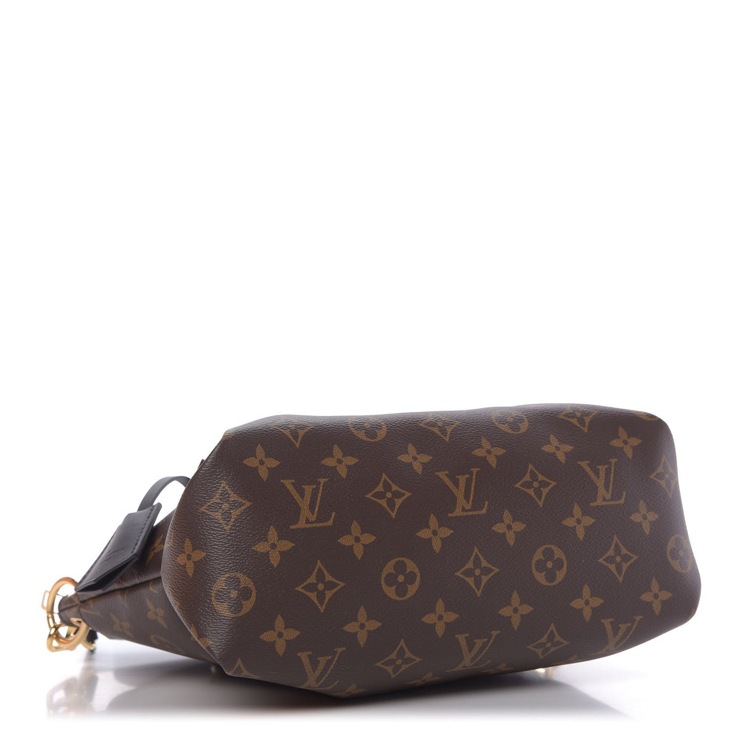 Monogram Flower Zipped Tote PM Black