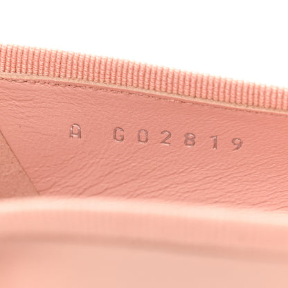 Chanel Lambskin Cap Toe CC Ballerina Flats 37 Light Pink Dark Pink 8 of 9
