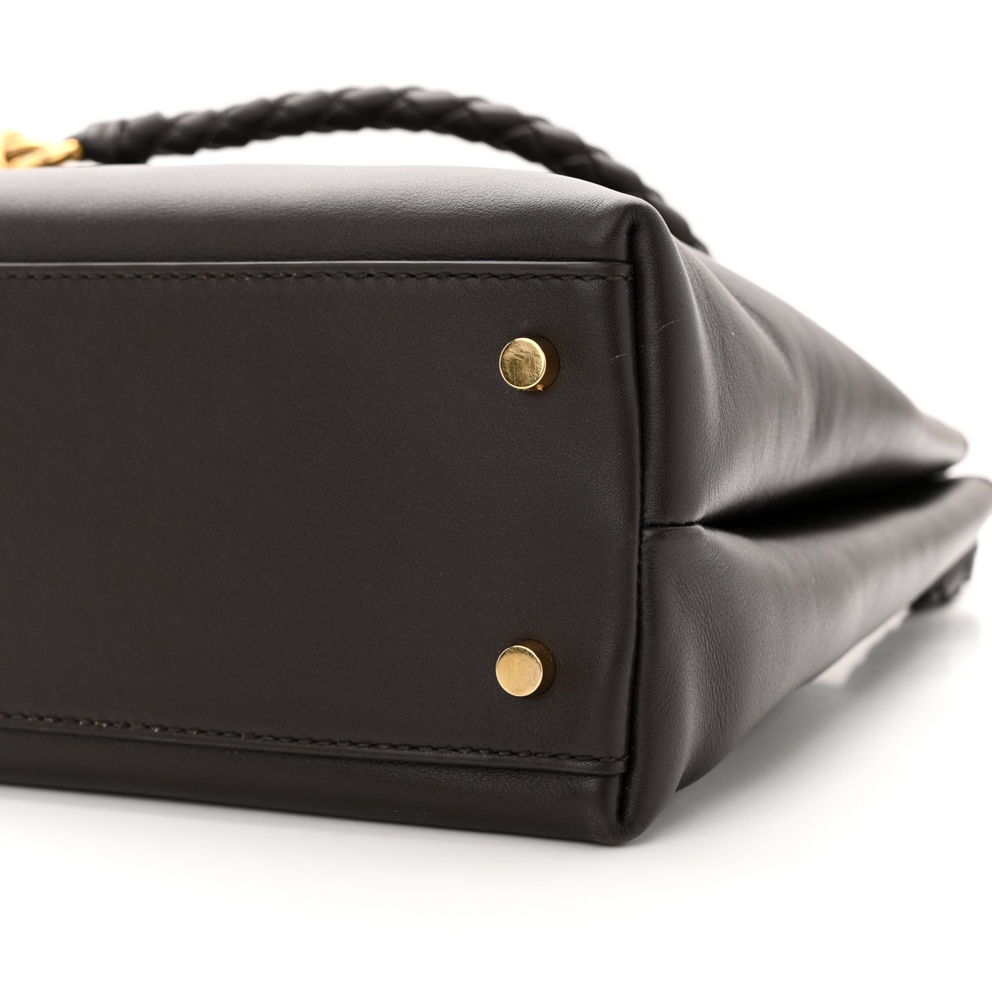 Silky Calfskin Medium Andiamo Shoulder Bag Fondant
