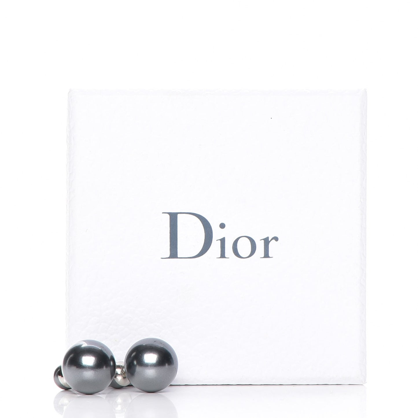 Mise En Dior Tribal Earrings Grey