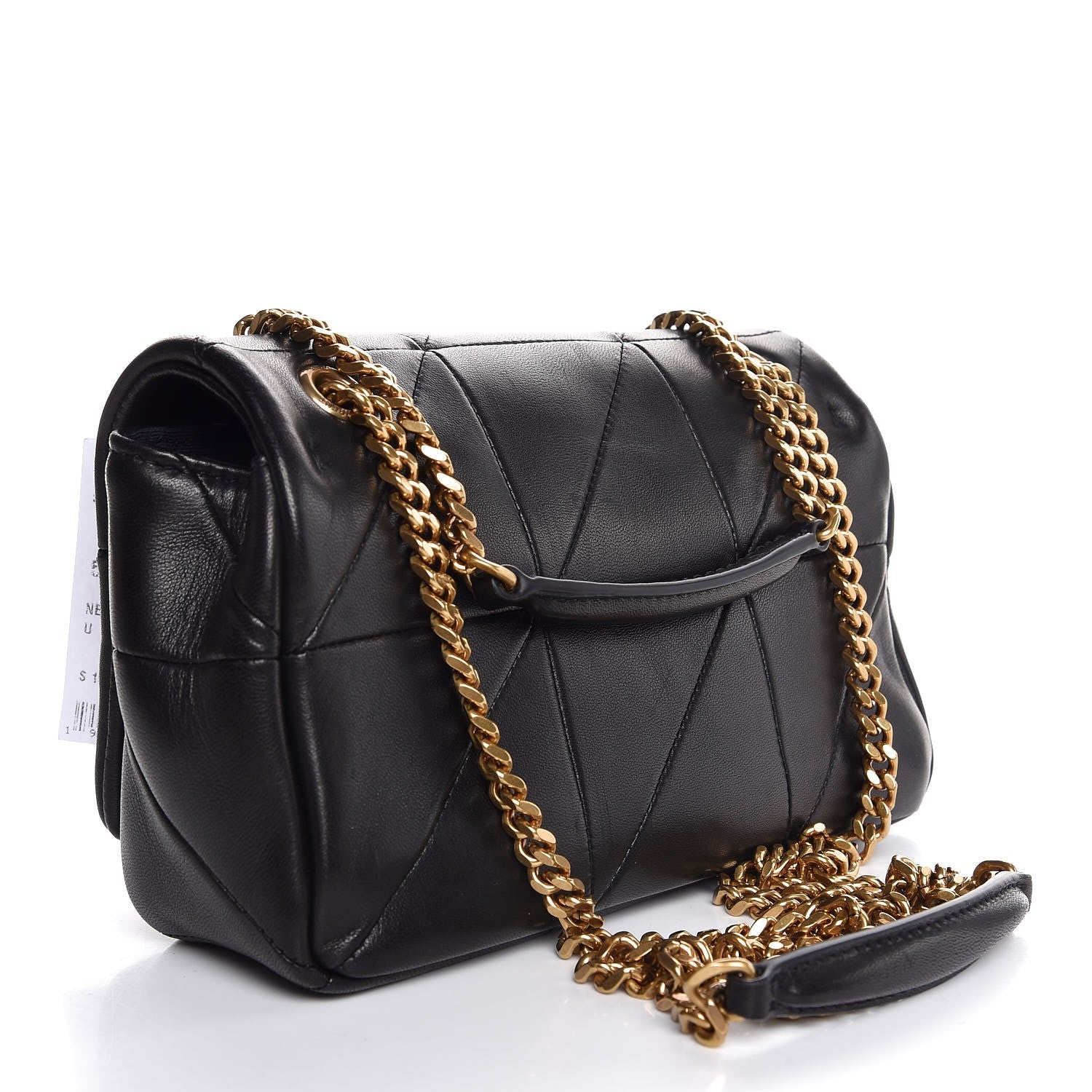 Saint Laurent Lambskin Patchwork Monogram Small Jamie Black 3 of 8