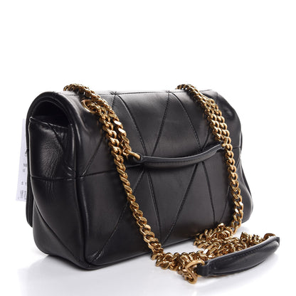 Saint Laurent Lambskin Patchwork Monogram Small Jamie Black 3 of 8