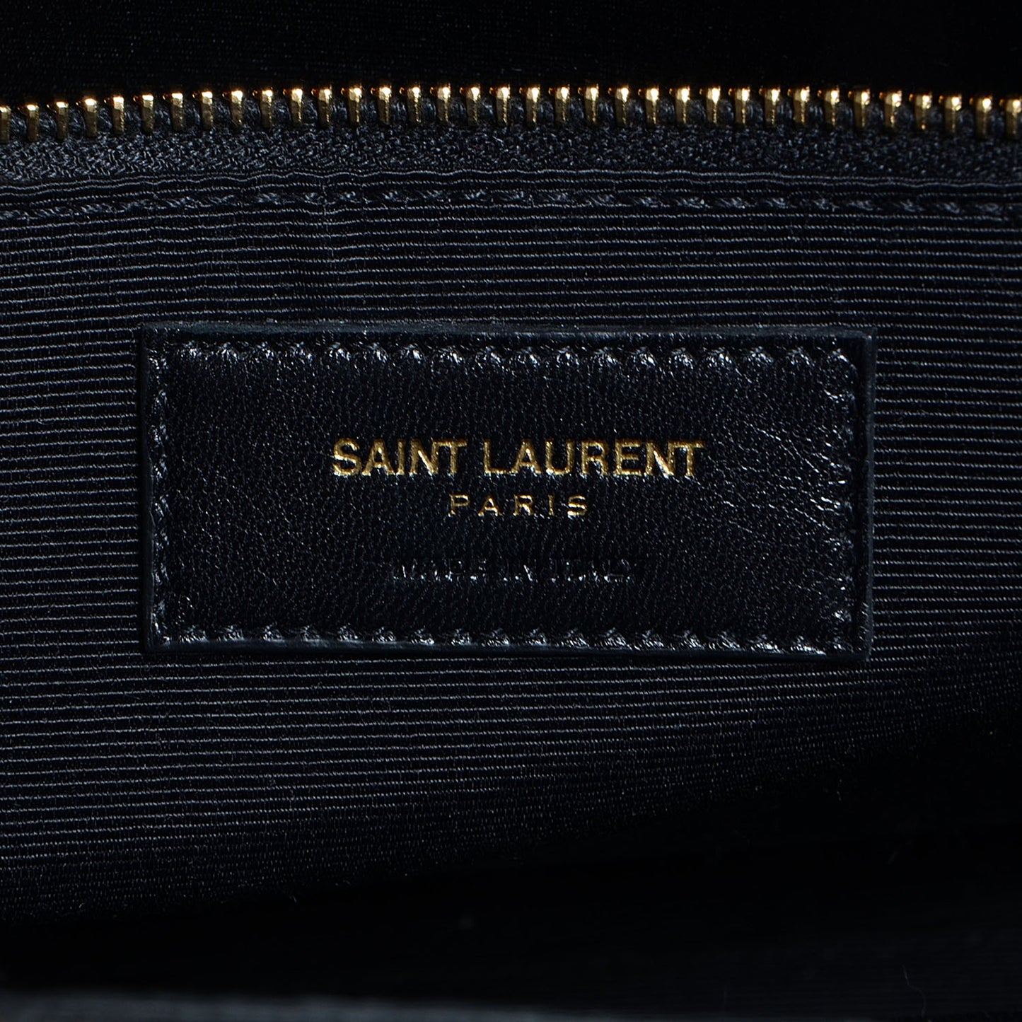 Grained Calfskin Small Sac De Jour Black