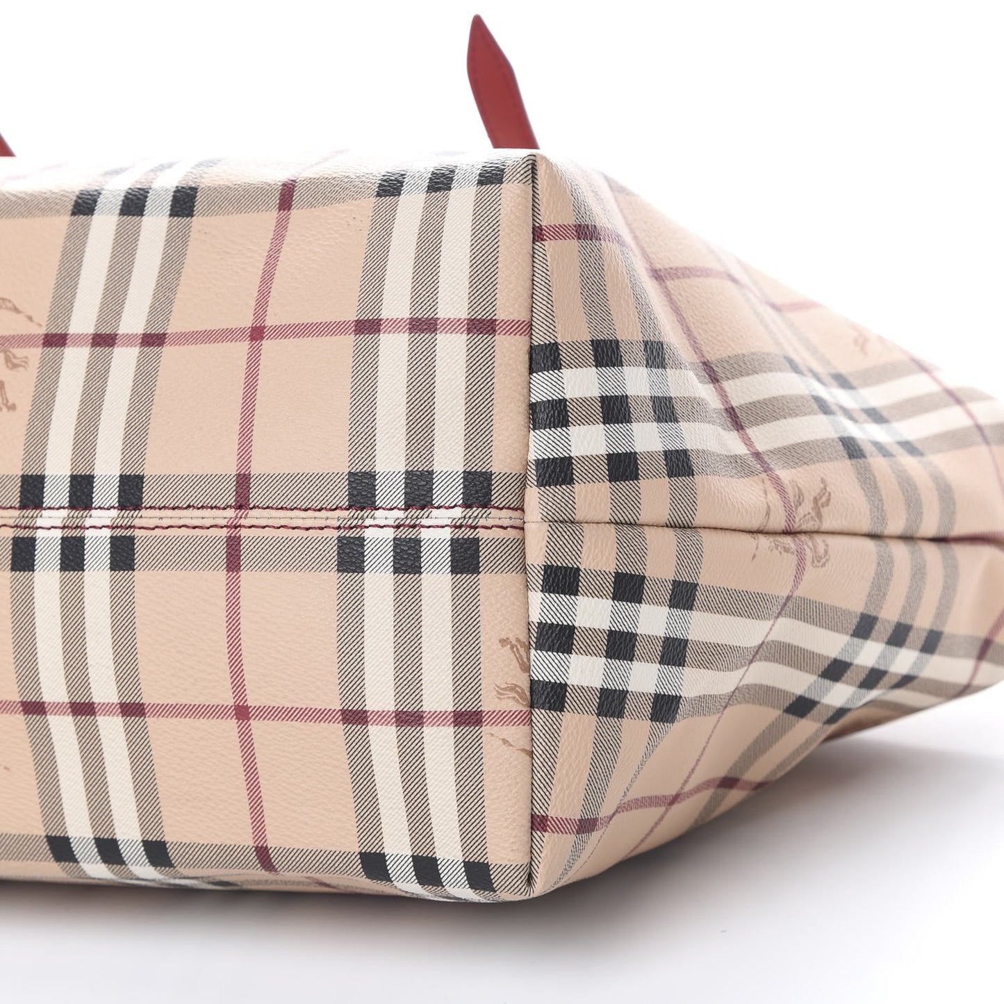 Haymarket Check Medium Salisbury Tote Military Red