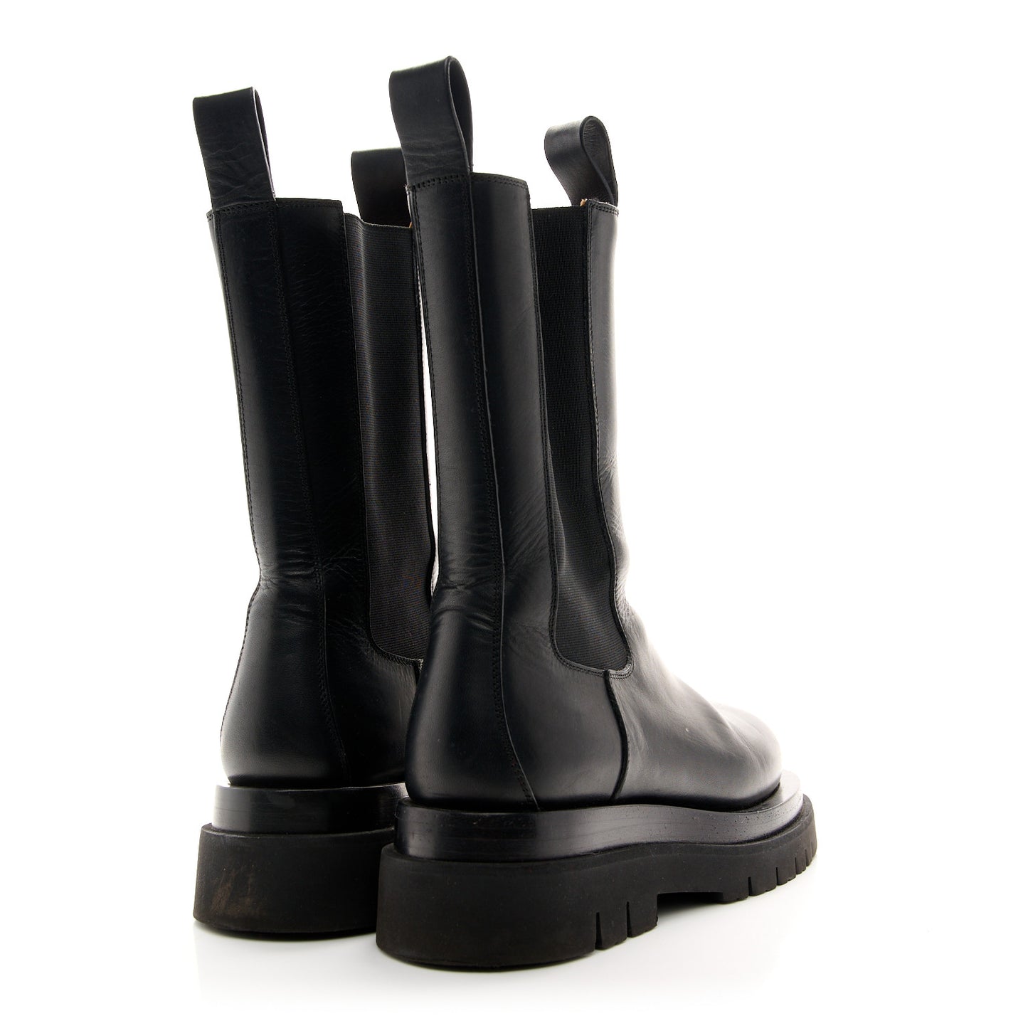 Calfskin The Lug Chelsea 55mm Boots 38 Black
