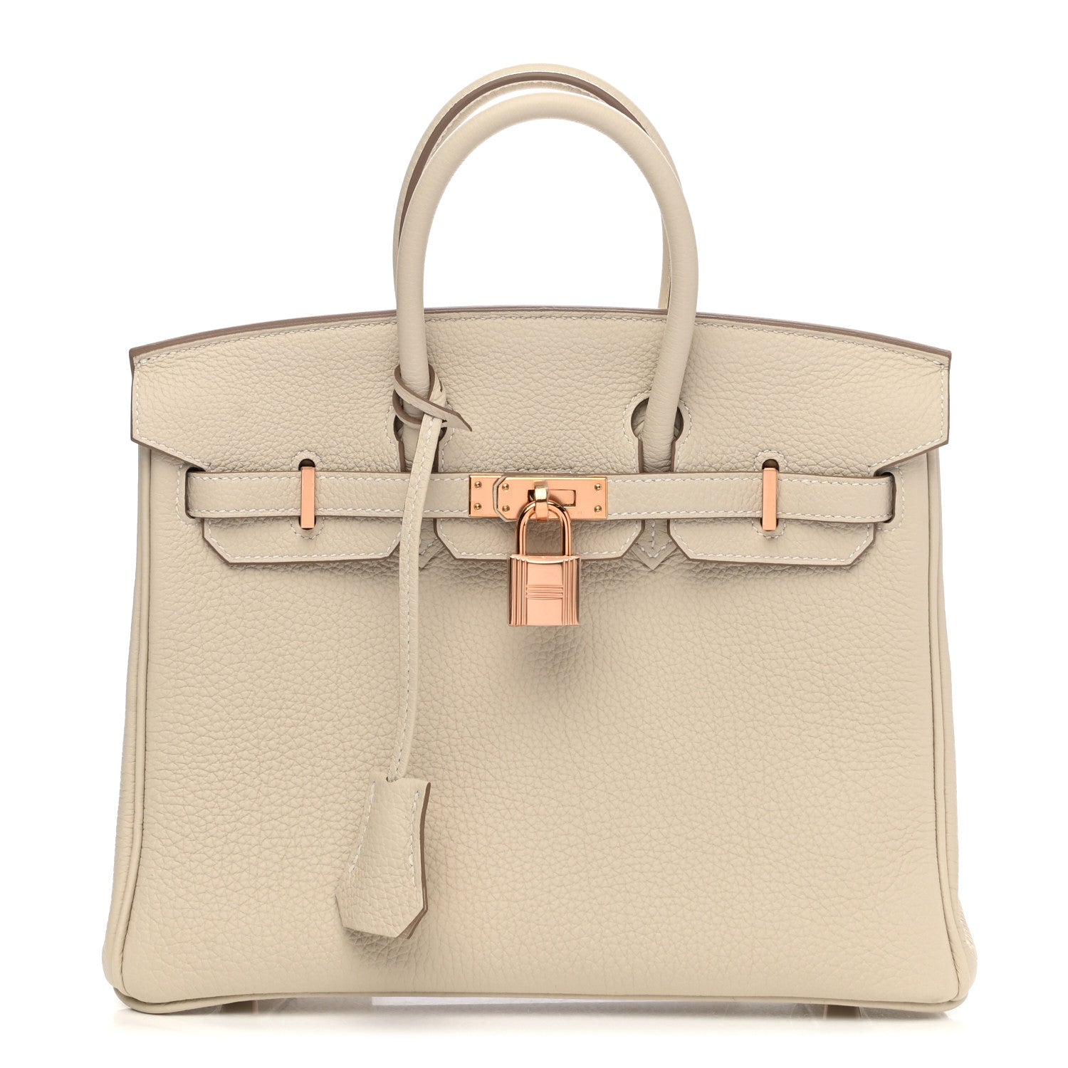 Hermes Togo Birkin 25 Craie 1 of 12