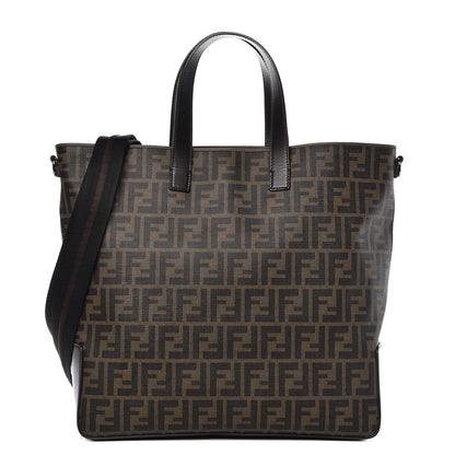 Fendi Zucca Top Handle Convertible Tote Tobacco 1 of 9