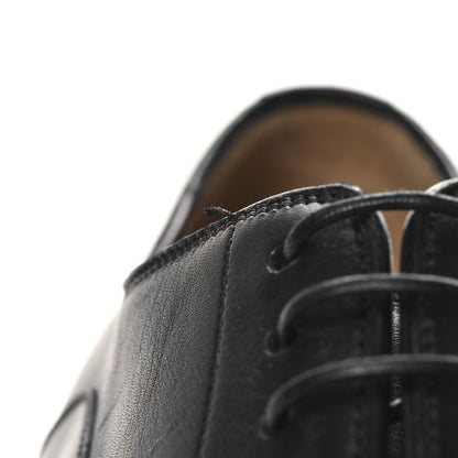 Christian Louboutin Calfskin Mens Greggo Flat Oxfords 42 Black 9 of 9