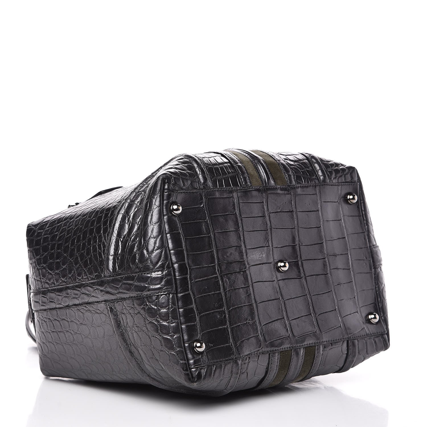 Gucci Crocodile Treasure Boston 4 of 12