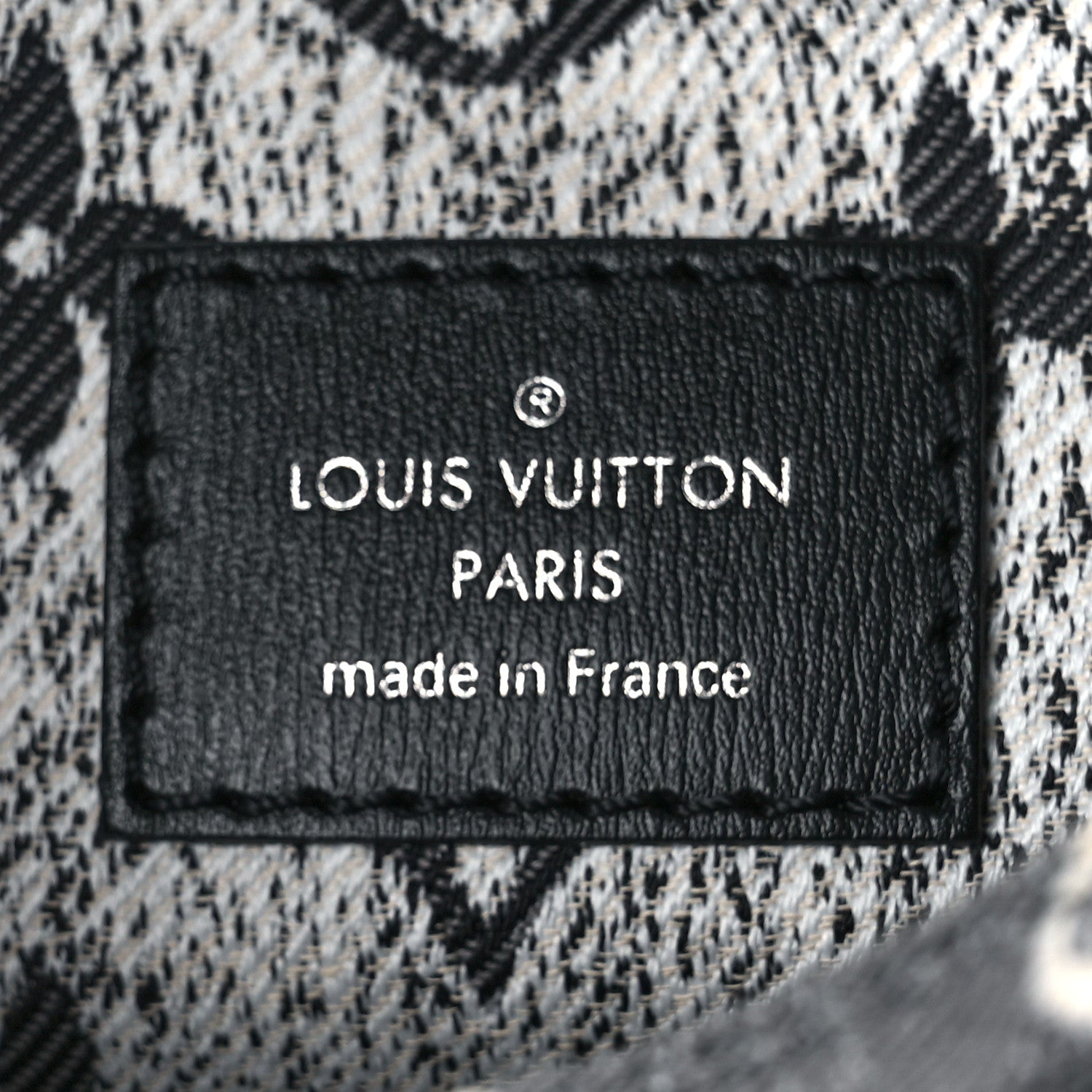 Louis Vuitton Monogram Jacquard Denim Loop Black 5 of 7