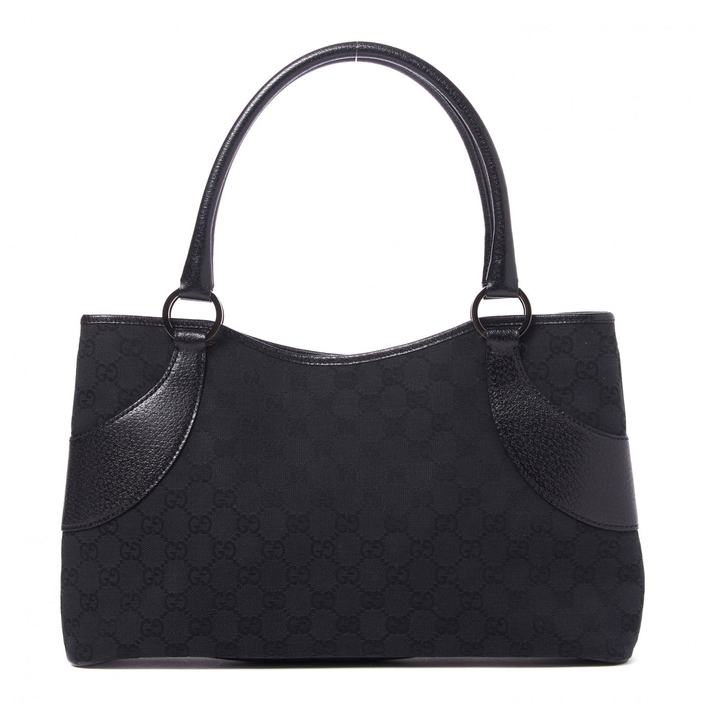 Monogram Shoulder Bag Black