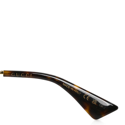 Gucci Metal Square Frame Sunglasses GG0817S Gold 5 of 7