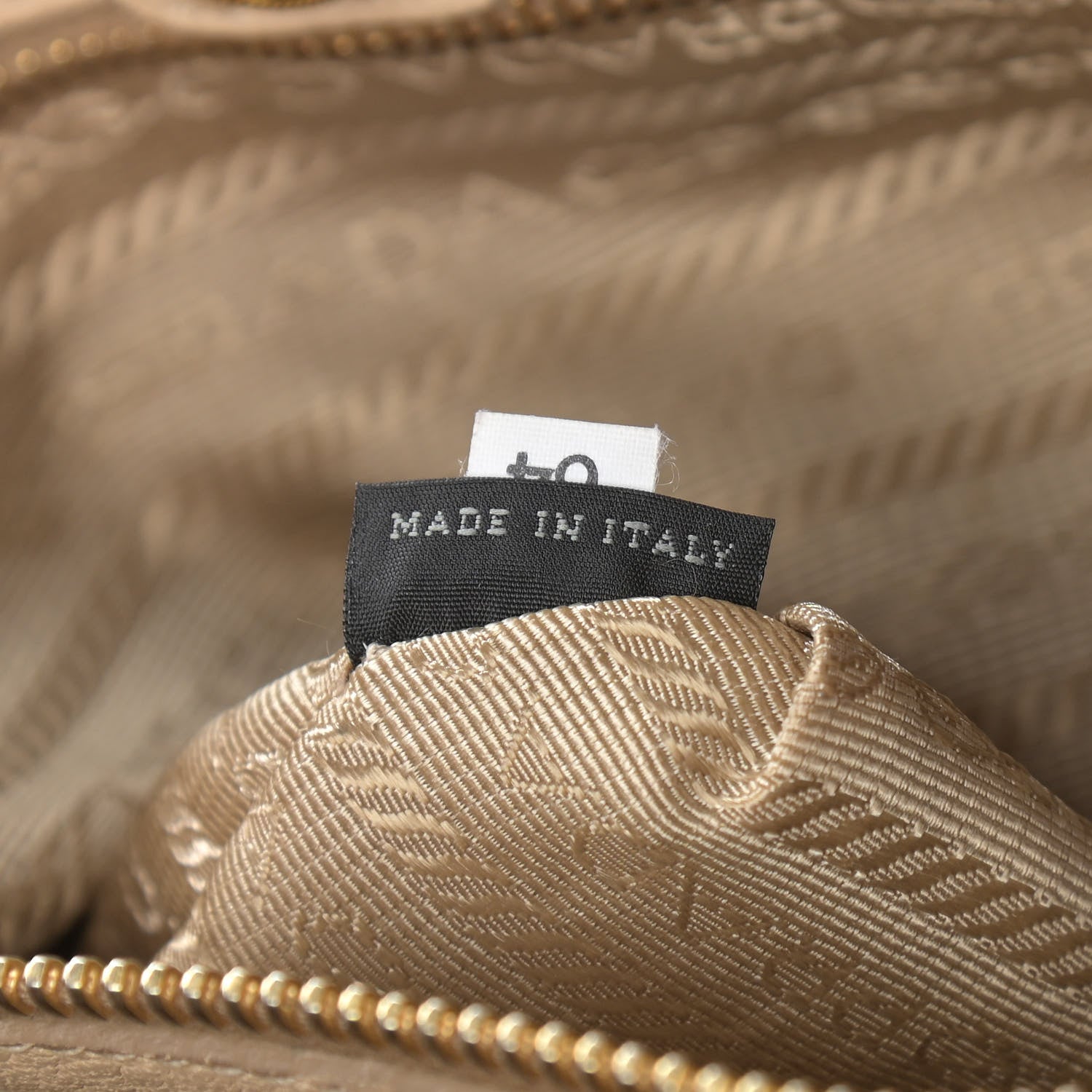 Prada Vitello Daino Tote Sabbia 6 of 14