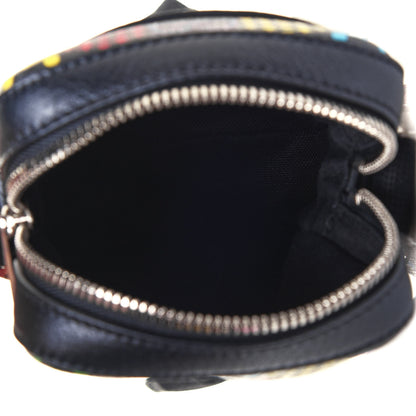Gucci GG Supreme Monogram Psychedelic Messenger Bag Black 4 of 10
