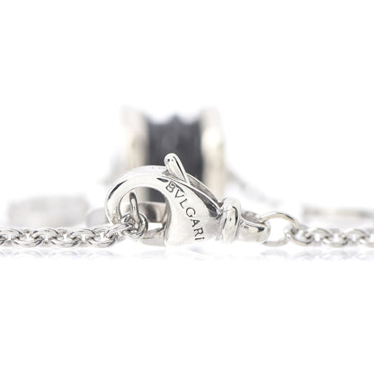 Bulgari Sterling Silver Black Ceramic Save the Children Bracelet SM 4 of 6