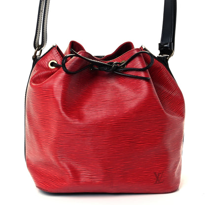 Louis Vuitton Epi Petit Noe Red Black 8 of 11