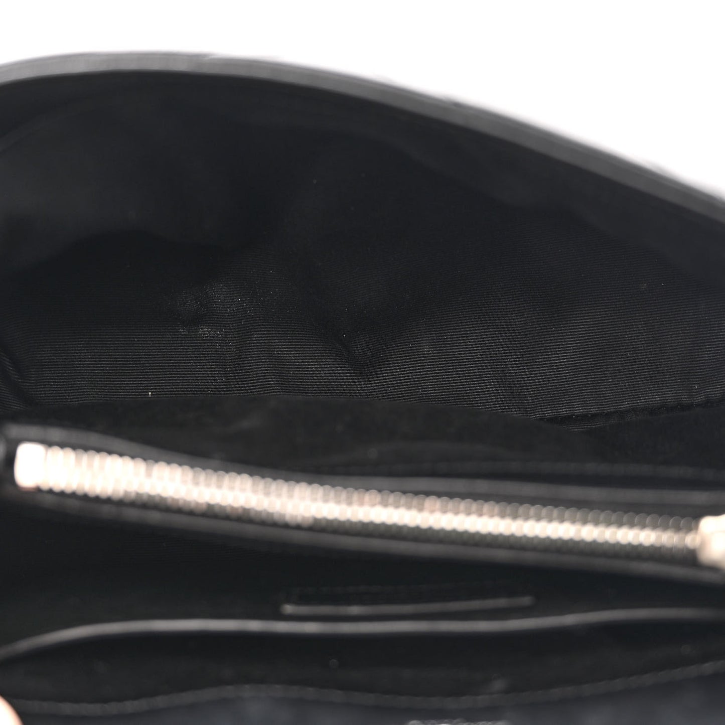 Calfskin Y Quilted Monogram Small Loulou Chain Satchel Black