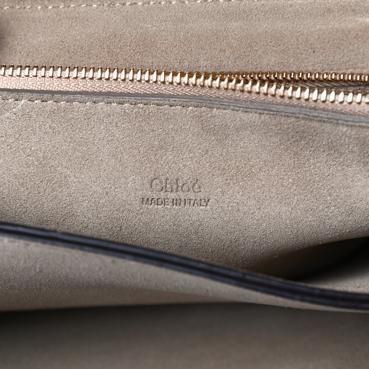 Suede Calfskin Medium Faye Shoulder Bag Tobacco