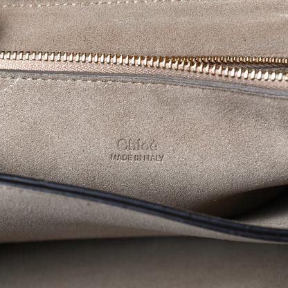 Chloe Suede Calfskin Medium Faye Shoulder Bag Tobacco 6 of 14