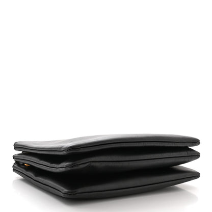 Celine Lambskin Small Trio Crossbody Bag Black 4 of 11