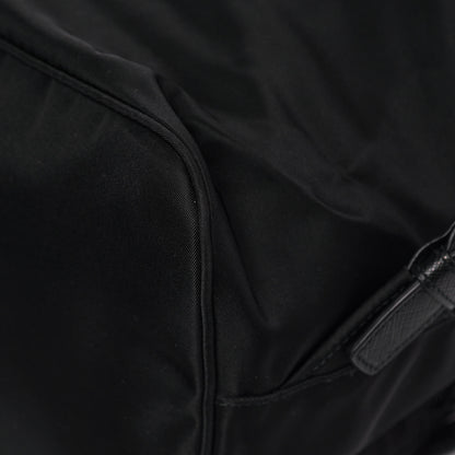 Prada Tessuto Nylon Vela Saffiano Large Backpack Black 10 of 10