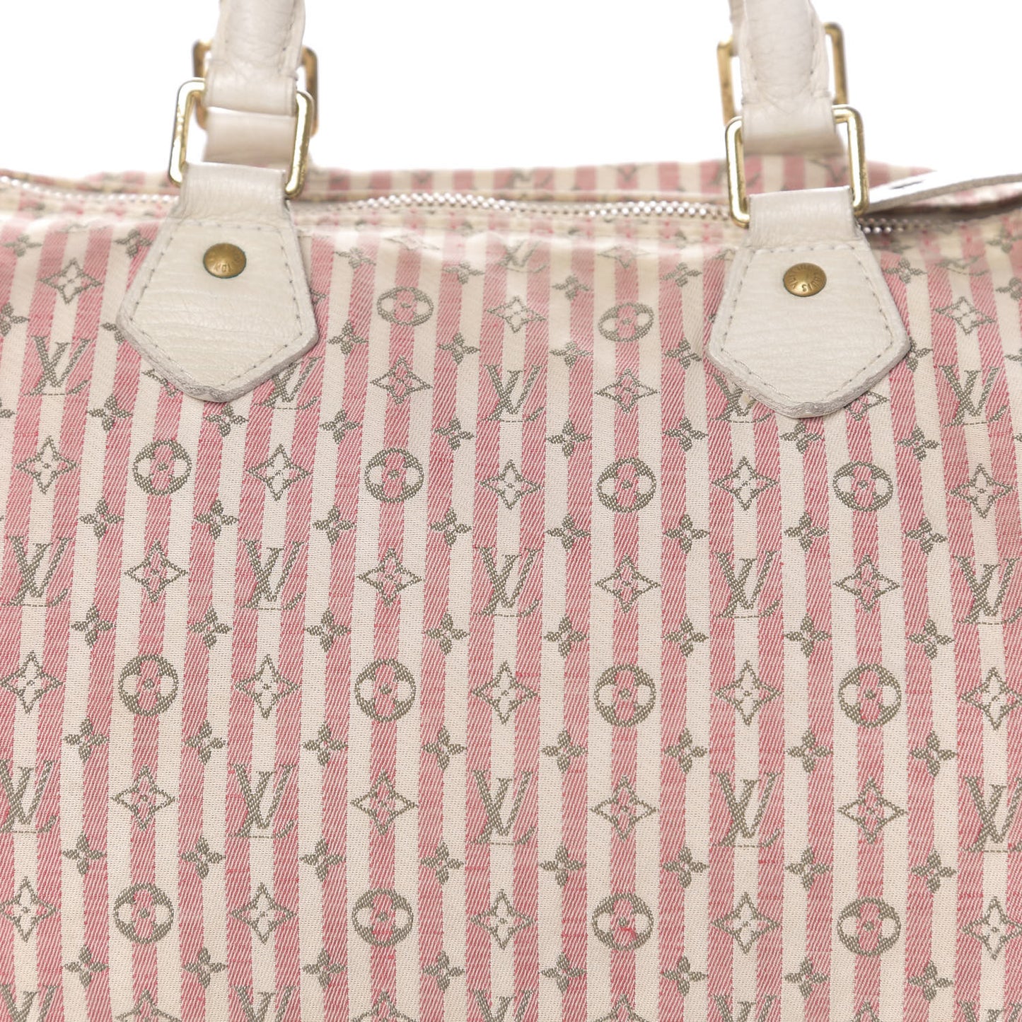 Mini Lin Croisette Speedy 30 Rouge
