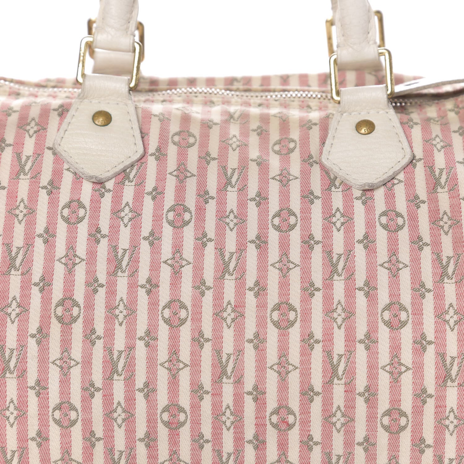 Louis Vuitton Mini Lin Croisette Speedy 30 Rouge 16 of 16