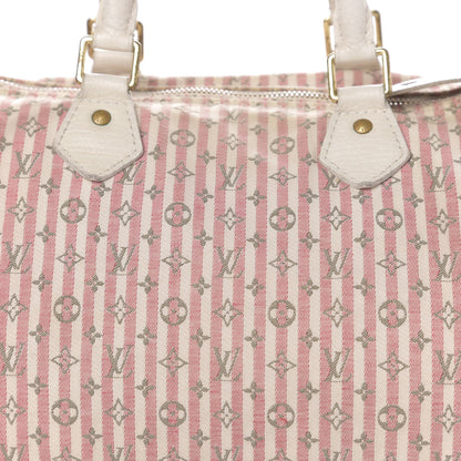 Louis Vuitton Mini Lin Croisette Speedy 30 Rouge 16 of 16