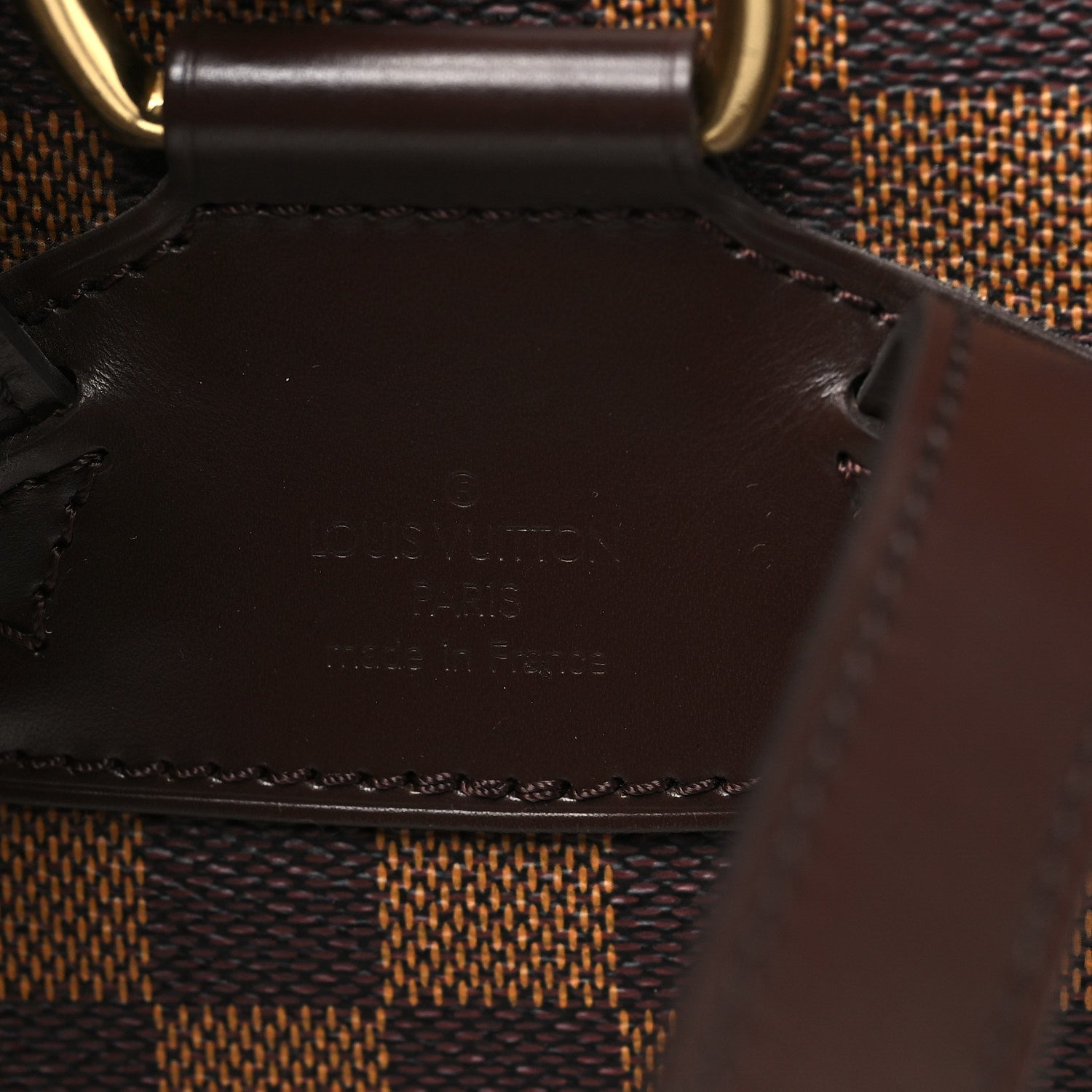 Louis Vuitton Damier Ebene Montsouris MM Backpack 6 of 10