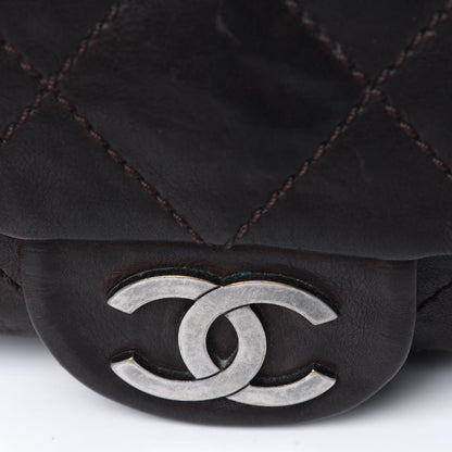 Chanel Calfskin Quilted Modern Chain Flap Brown 22 of 23